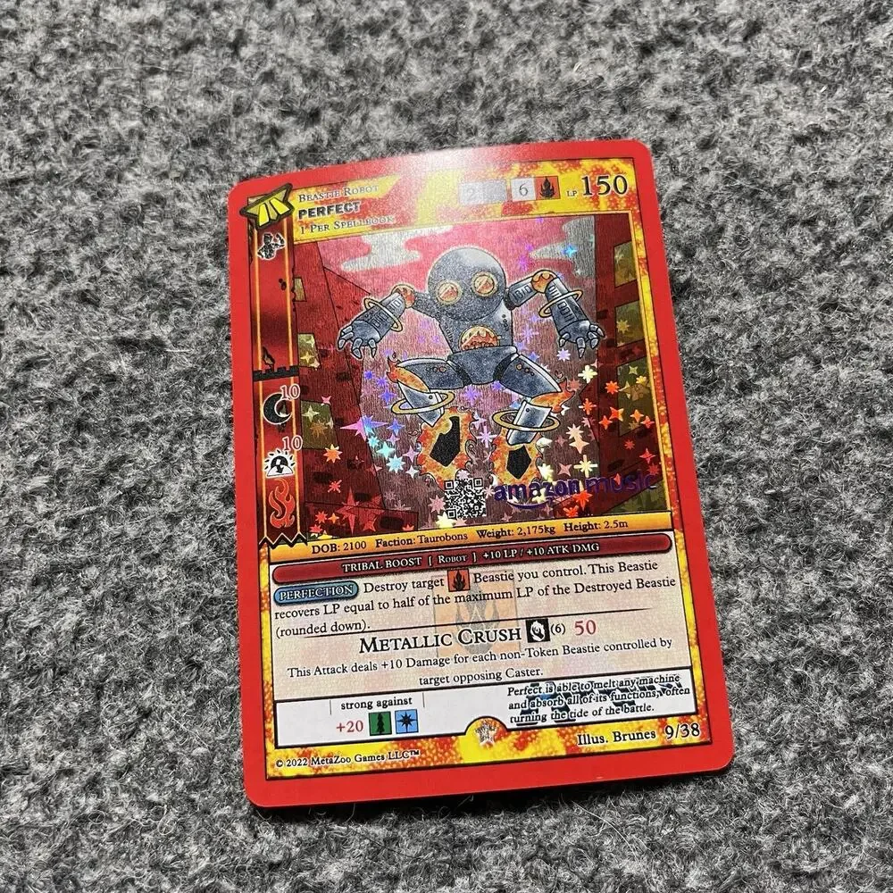 Metazoo HiroQuest Perfect Full Holo 9/38 Amazon Music NM Pack Fresh